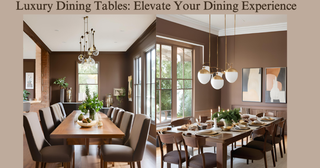 Find out how to select the perfect dining table for your needs.